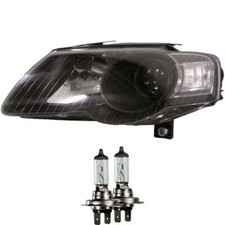 Faro Destro Per VW Passat B6 3C Anno 03.05–07.10 Berlina/Kombi Nero H7+H7
