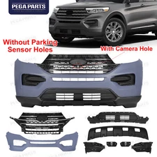 For 2020-2023 Ford Explorer Front Bumper Grille Bracket Assembly w/o Fog Light