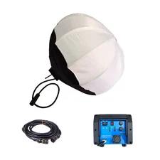Daylight 1200W 1800W 1.2/1.8K HMI Balloon Light+Ballast 300Hz China Ball Lantern