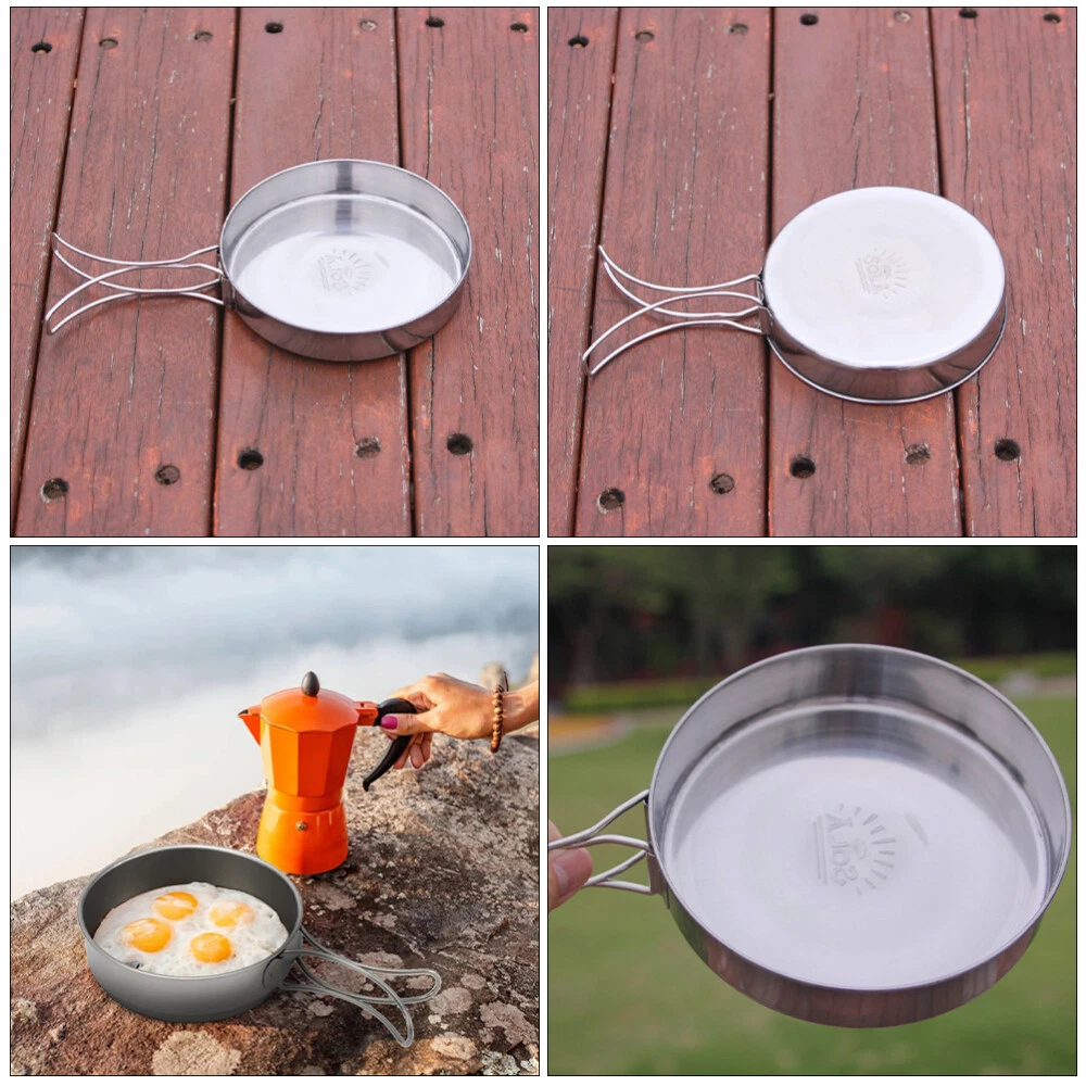 Egg Cooker pan Camp fry pan Hiking Skillet Fried Egg Pan Outdoor Pan Egg Cooker pan Camp fry pan Hiking Skillet Fried Egg Pan Outdoor Pan