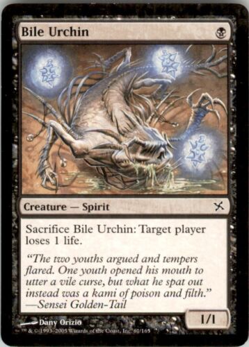 MTG -  Bile Urchin-Betrayers of Kamigawa  -Photo is of actual card. - Picture 1 of 2