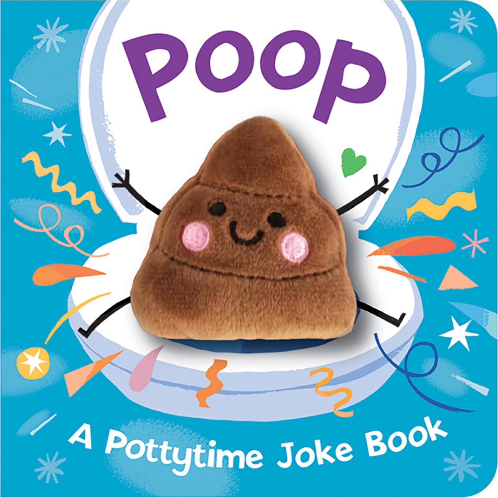 Poop Chunky Finger Puppet Book - Fun Potty and Toilet Training Books