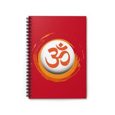 Om Mantra Notebook, Eastern Wisdom, Gift For Teacher, Zen Master Gift Om Sound
