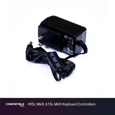 Novation Power Supply for 49SL MkIII, 61SL MkIII Keyboard Controllers