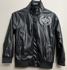 Enyce Black Jacket Youth Big Kid Size Medium M 10-12 Pre-Owned