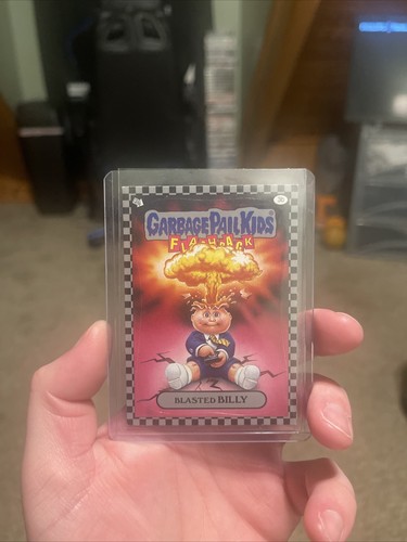 Blasted BILLY [Silver] #3b 2010 Garbage Pail Kids card
