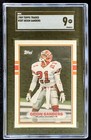 1991 Deion Sanders SGC 9 Atlanta Falcons Topps Traded NFL Card #30T
