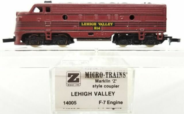 Tested MTL Z 14005-2 F7 Lehigh Valley Powered A-Unit Locomotive # 514