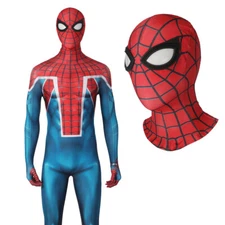PS5 Spiderman Jumpsuit Costume Spider-Man Bodysuit Cosplay 3D Zentai Halloween