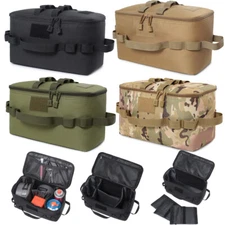 Portable Camping Trunk Organizer Handbag Outdoor Cooking Equipment Storage Bag
