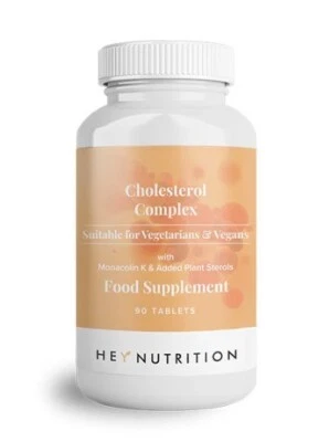 HEY NUTRITION ~ CHOLESTEROL COMPLEX - NEW 90 TABLETS - FAST/TRACKED DELIVERY