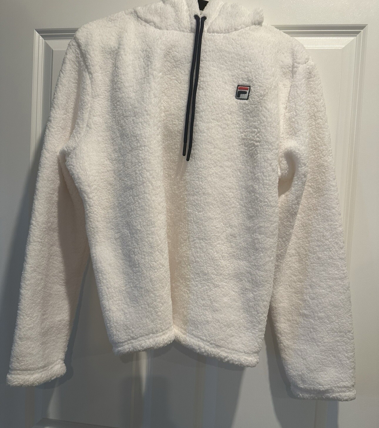 Fila Felpa Donna con Cappuccio Pullover Felpa XL Bianco