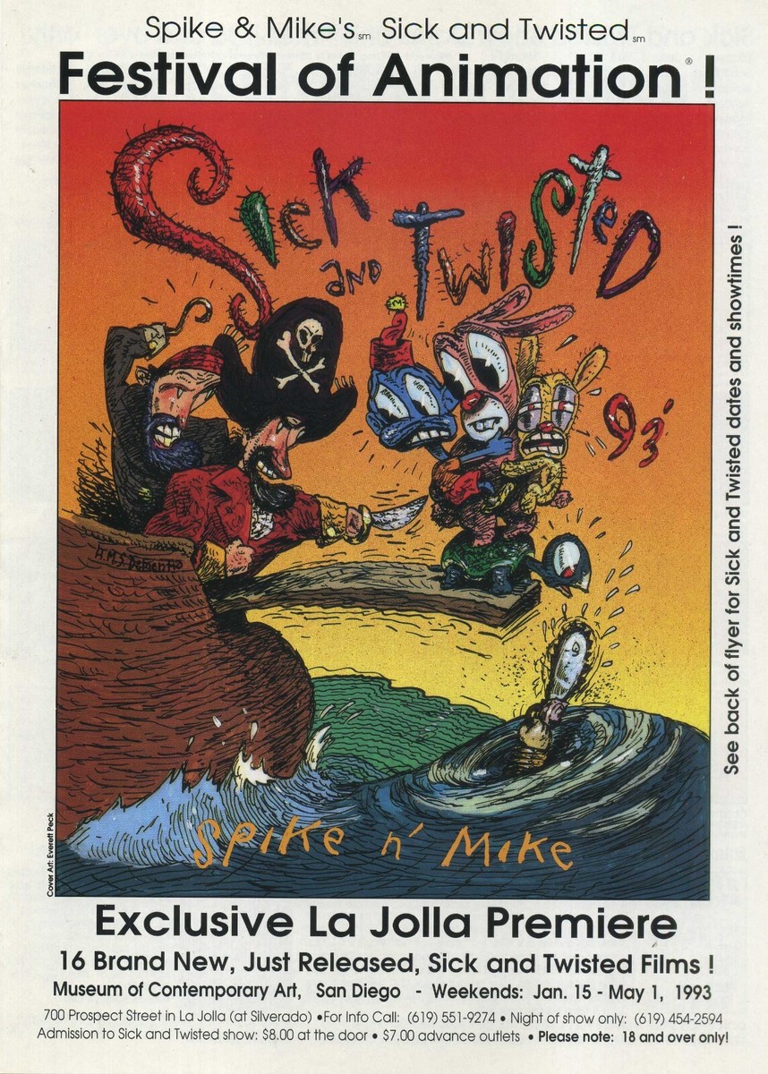 その他 Spike and Mike&#39;s Sick and Twisted Festival of Animation: Full Frontal Amazon.com: Spike & Mike's Sick And Twisted Festival Of