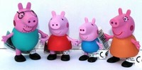Comansi Spielset Spielfigur Sammelfigur Figur Peppa Papa Mama George Pig