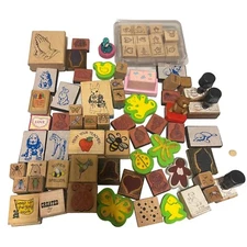 Large Lot of MISC Stamps School Teacher Collector Preowned GUC