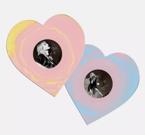 Taylor Swift Lover (Live From Paris) Heart Shaped Vinyl - IN HAND