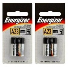 4 pcs Energizer A23 Battery 12V/23GA A23 E23A GP-23AE