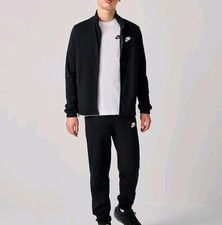 Image of Nike Sportswear Black Full Zip Tracksuit Older Boys XL Size✅ **FREE SHIPPING📦**
