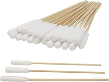 6 Inch Long Cotton Swabs of Medium and Large Pets Ears Cleaning or Makeup 400pcs
