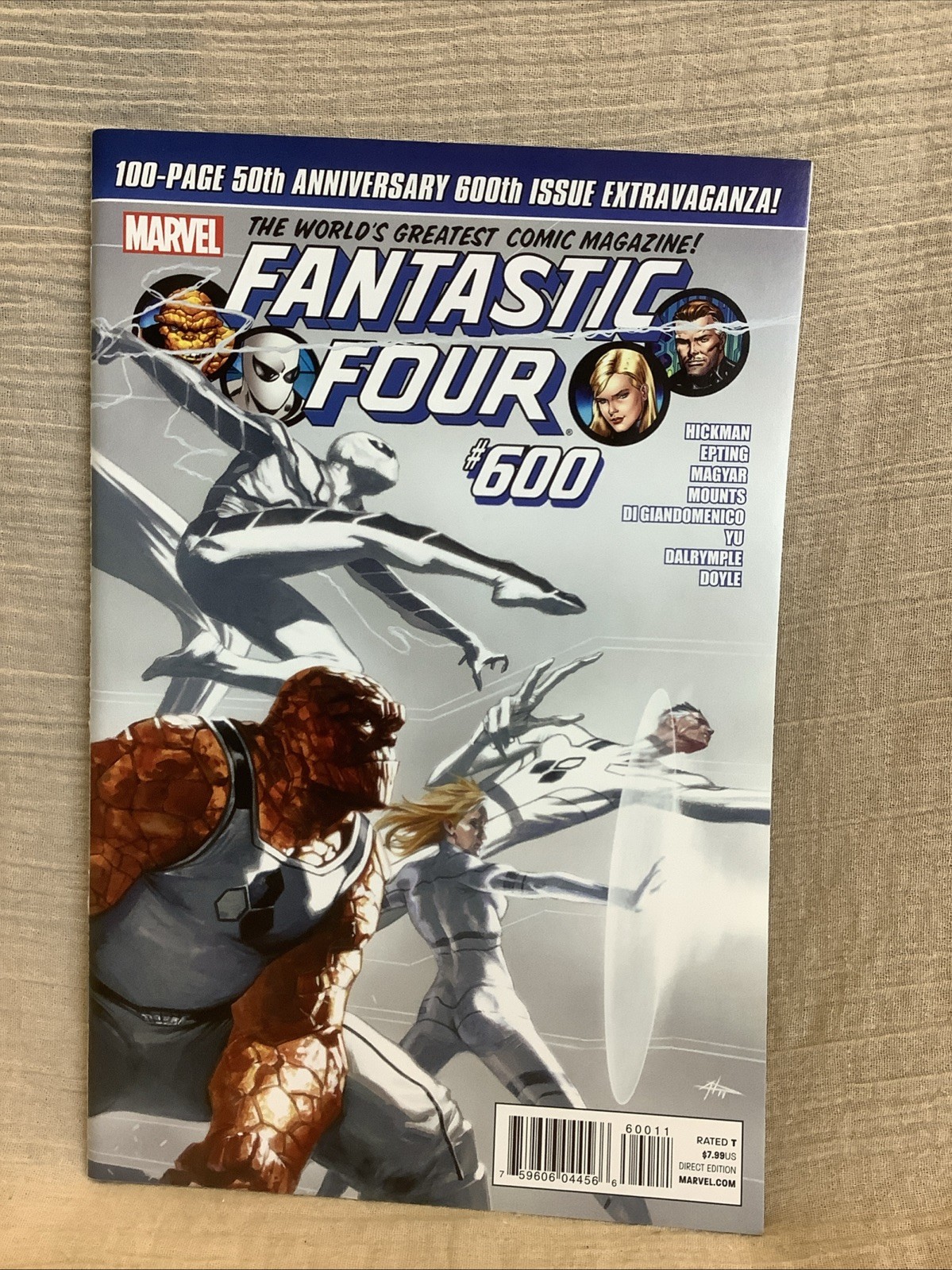 Fantastic Four #600 Vol. 1 2012 Marvel Comics Comic Book