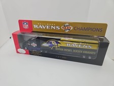 Baltimore Ravens Super Bowl XXXV Collectors Truck 1:80 Scale Diecast