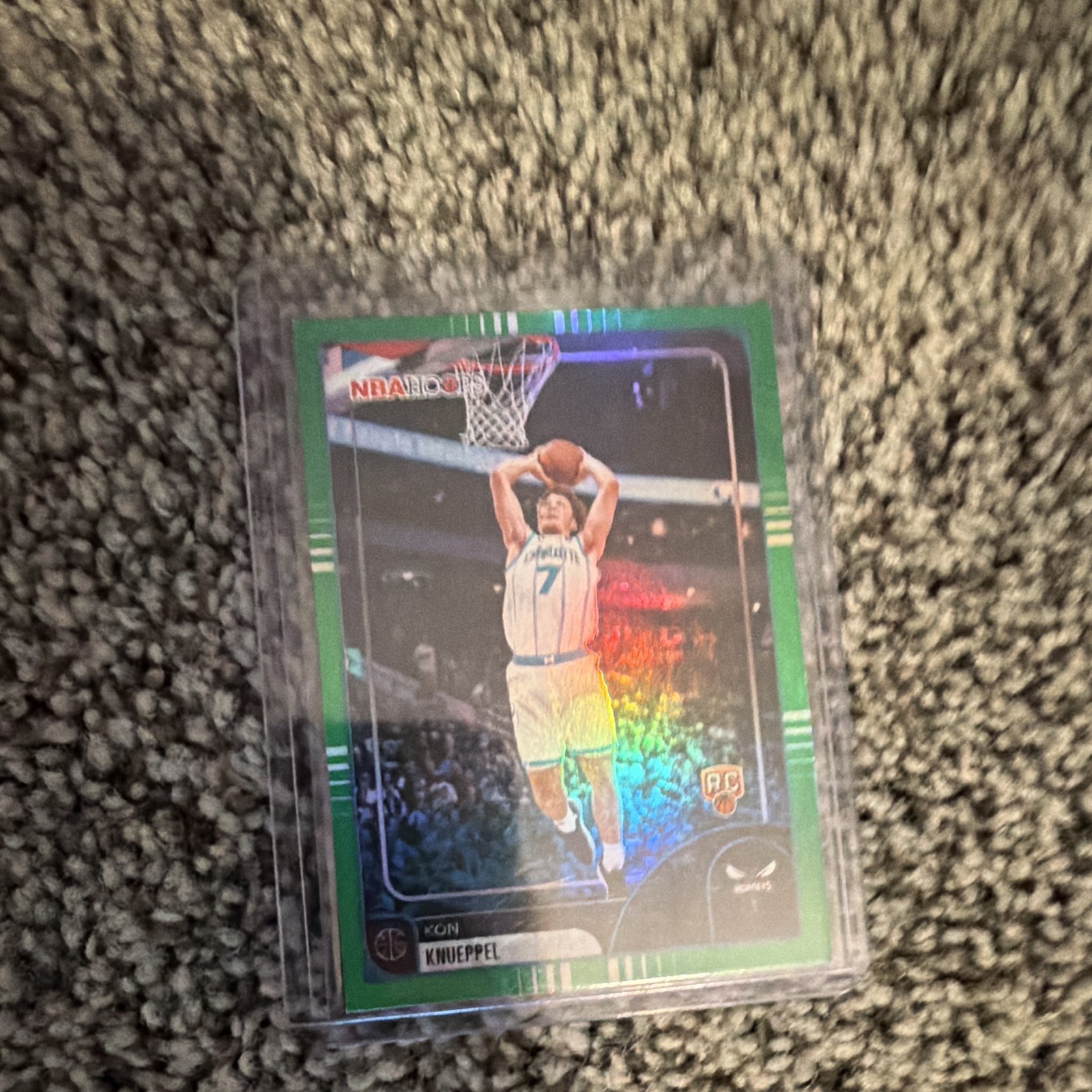 2025-26 Topps - Kon Knueppel #204 Holofoil (RC) NBA HOPPS GREEN ROOKIE