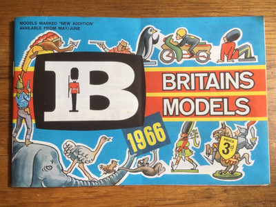 BRITAINS MODELS Spielzeug Katalog 1966 Preis 3d