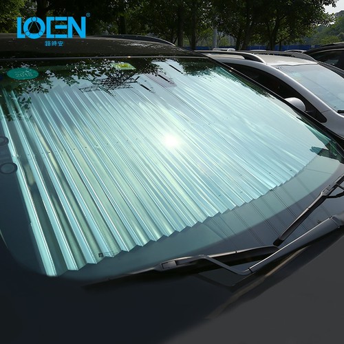 46-80CM Auto Einziehbarer Auto Sonnenschutz, UV-Schutz Wärmedämmung Einfache Installation - Bild 6 von 14