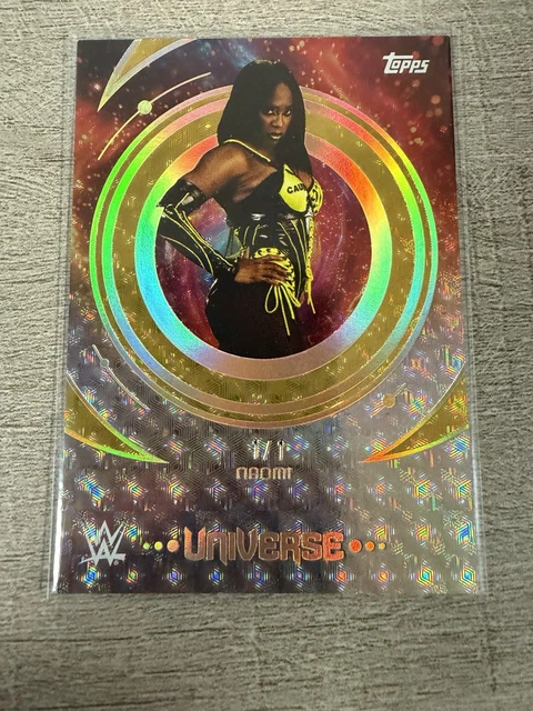 2025 WWE Universe Naomi Foilfractor 1/1 #87