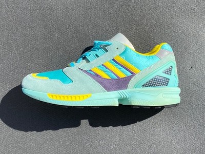Adidas ZX 8000 x GUCCI ''MONOGRAM'' Aqua IE2267 Neu in Box US 8 UK 6,5 EUR 40