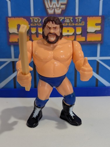 WWF Hasbro Hacksaw Jim Duggan w 2x4 - WWE Titan Sp...