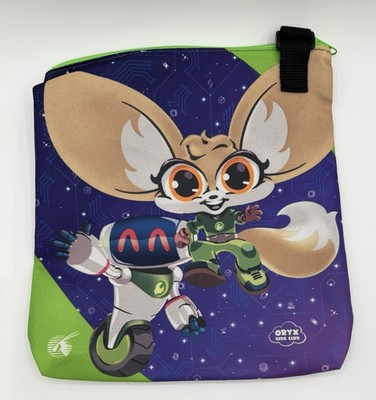 Qatar Airways Inflight Oryx Kids Club Bag~M.I.K.E. Buildable~Oryx