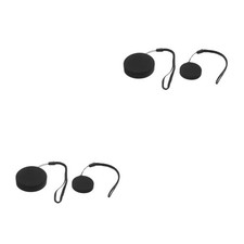 4Pcs Reusable Rubber Dust Caps for 37Inch and 2Inch Telescope Eyepiece Lens