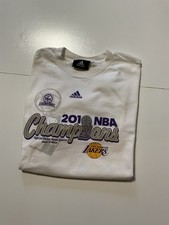 Adidas 2010 NBA Champions 16X Official Locker Room Edition White NBA T-Shirt