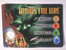 1996 MARVEL Classic OVERPOWER Heroes For Hire -  We Combine Shipping  CCG TCG 
