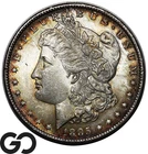 1885-O Morgan Silver Dollar Coin, Beautiful Toner, Choice BU++ Tougher Date