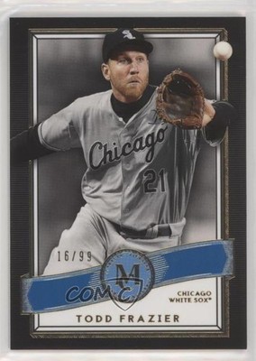2016 Topps Museum Collection Blue 16/99 Todd Frazier #30 0zc5