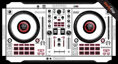Numark Mixtrack Platinum FX Skin | White | Protective Decal | StyleFlip