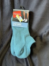 Hanes Originals Premium Men's 6-12 No Shows Supersoft Multi-color Socks 3 Pair