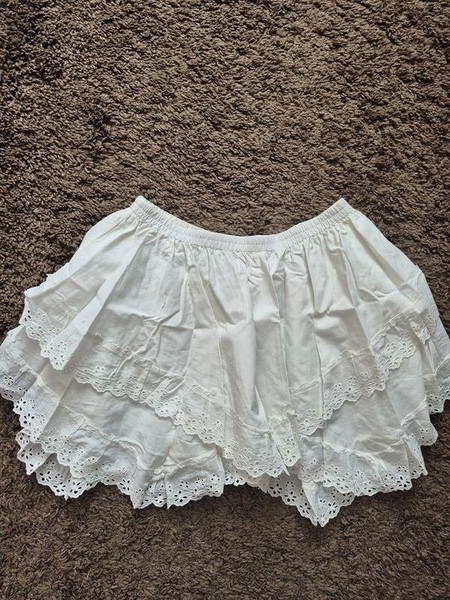 Women ALICE K Skirt White 38 / M / 46
