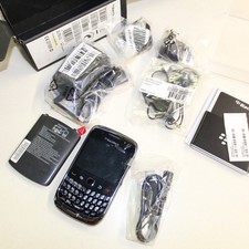 Vintage Blackberry Curve 9300 T-Mobile Phone Gray In Box For Parts or Repair