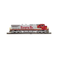 ATLAS O  30138377 SANTA FE C44-9W RD# 634 PROTOSOUND 3.0 3 RAIL O GAUGE