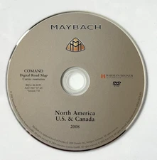 2004-2009 Mercedes Maybach 57 62 GPS Navigation DVD U.S CAN Map OEM Version 7.0