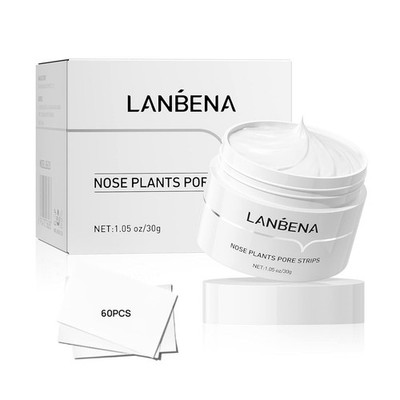 LANBENA Blackhead Remover Peel Off Mask for Nose & Face Blackhead Removal Kit