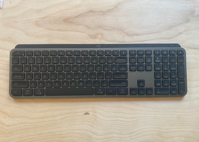 Logitech MX Keys Advanced Wireless Illuminated Keyboard for Business Graphite