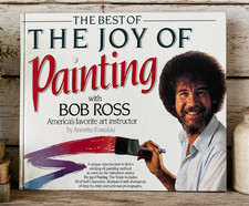 Bob Ross Best of Joy of Painting 1989 First Quill Edition Art Instruction Book