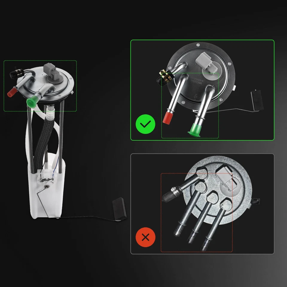 Fuel Pump & Sending Unit Assembly For Chevy C4500 C5500 Kodiak V8 6.6L 2003-2005 Foto 3 de 4