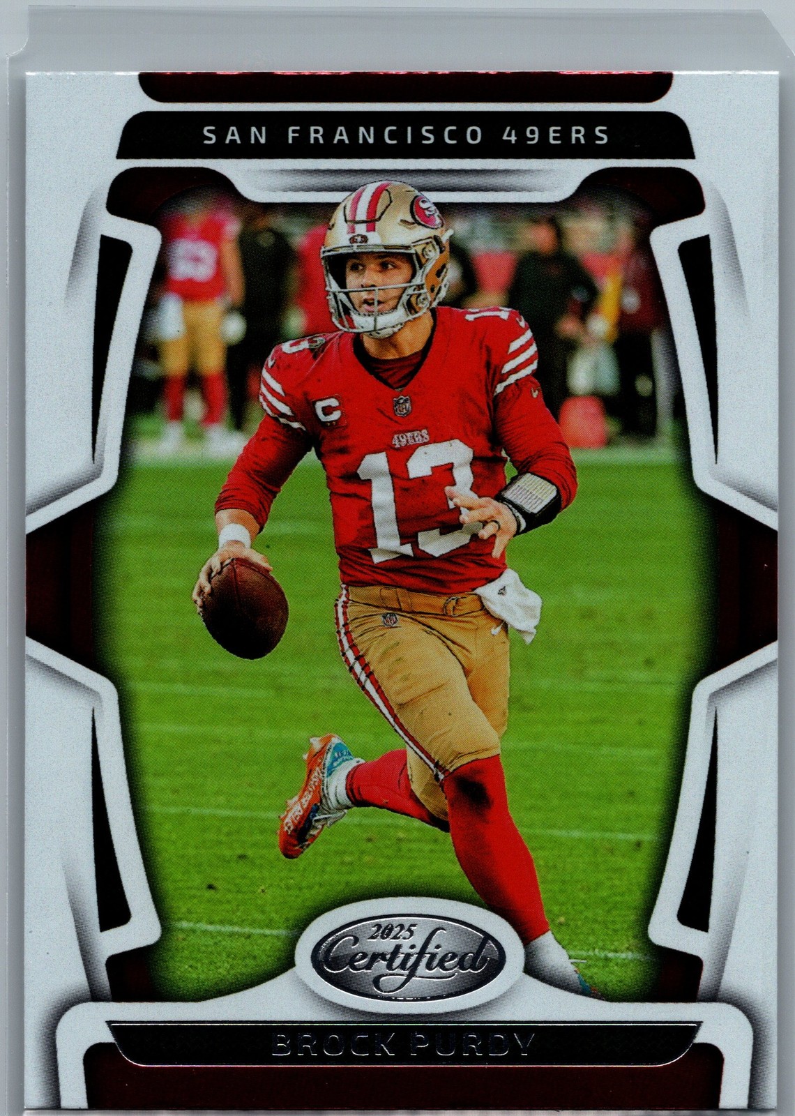 2025 Panini Certified #86 Brock Purdy - San Francisco 49ers