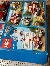 Lego City 4437 Police Pursuit cop chase escape convict prisoner truck complete
