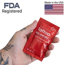 10 x 10g TattooNumb Lidocaine Numbing Cream Pain Relief Skin Numb